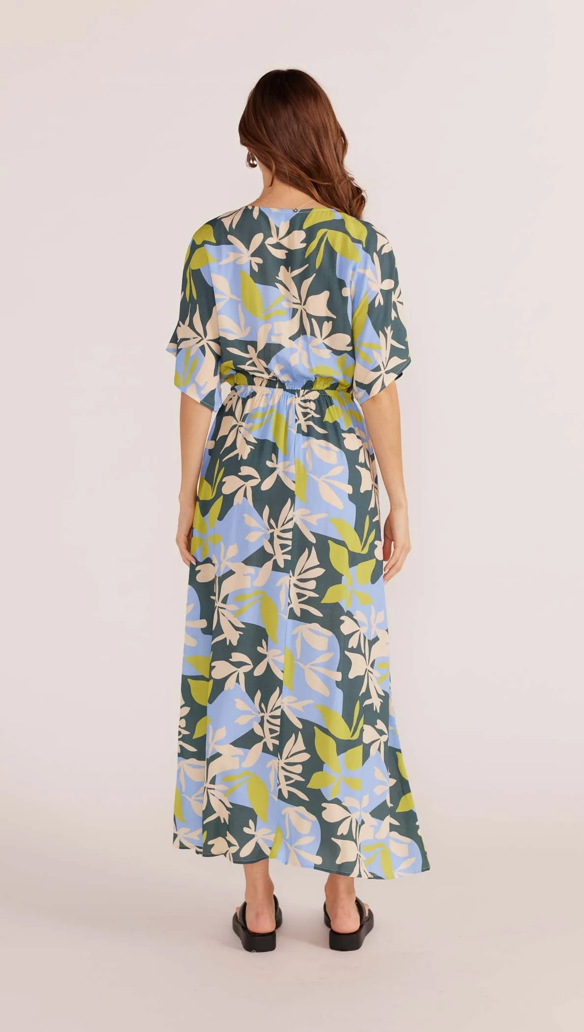 Artistic Garden Midi Dress