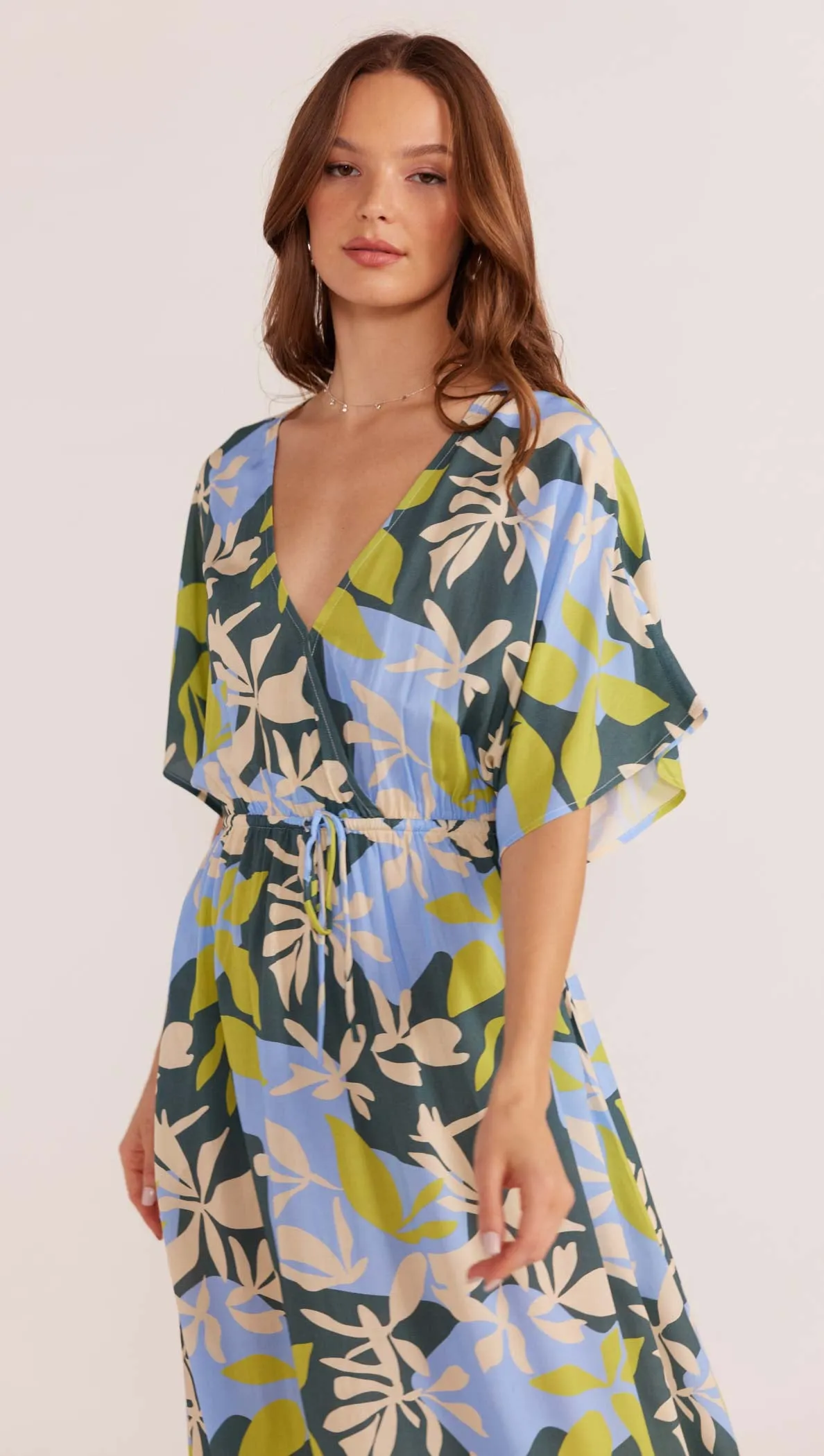 Artistic Garden Midi Dress