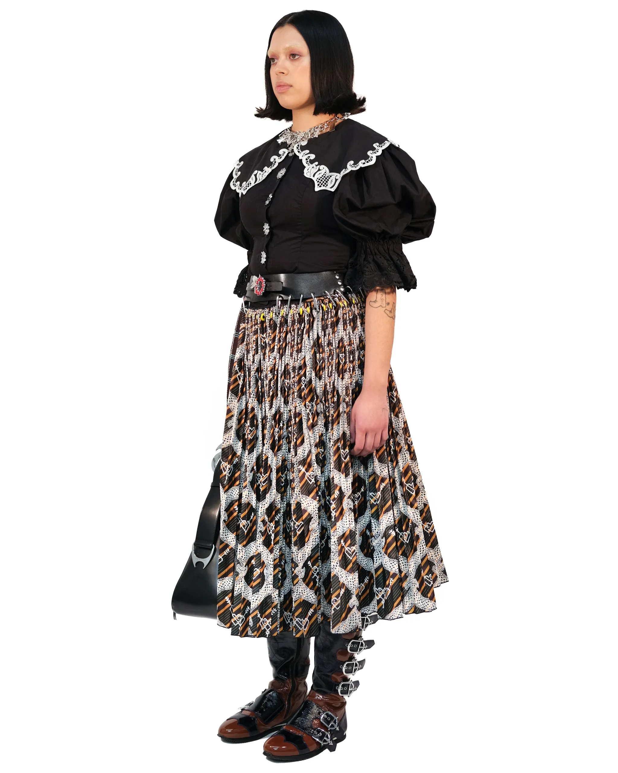 Bad Gastein Midi Carabiner Skirt