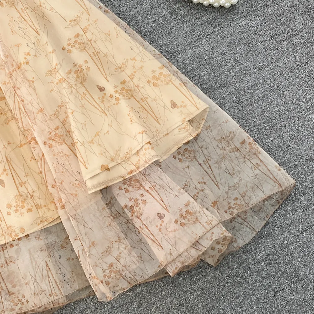 Bow-tie Skinny A-line Slip Dress