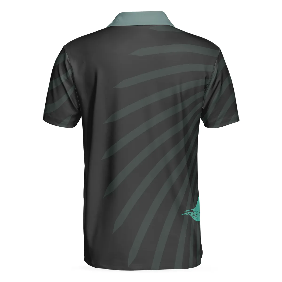 Bowling Men Polo Shirt - Artistic Bowling Transparent Short Sleeve Men Polo Shirt - Perfect Gift For Friend, Family, Bowling Lovers