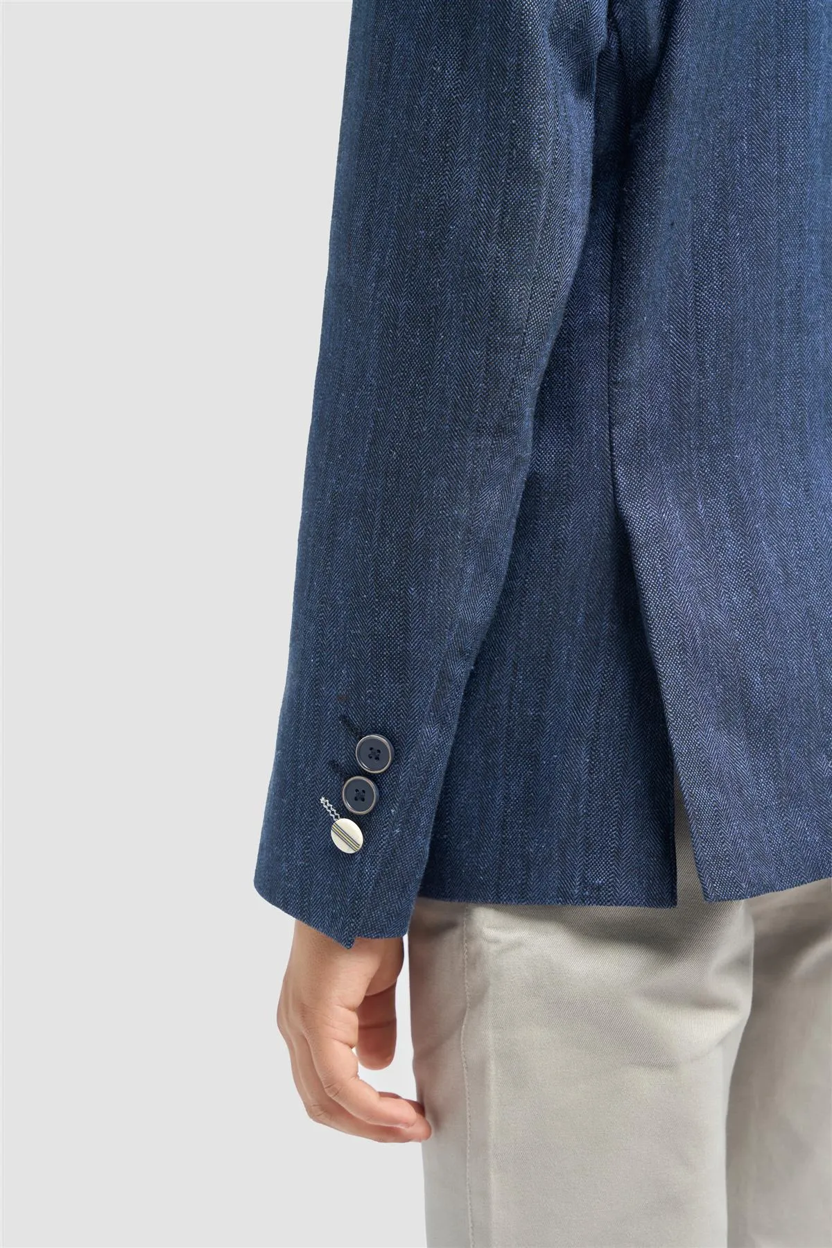 Boys Luigi Navy Blazer