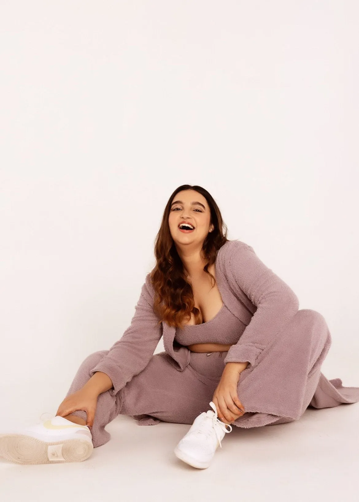 Brie Teddy Crop Top