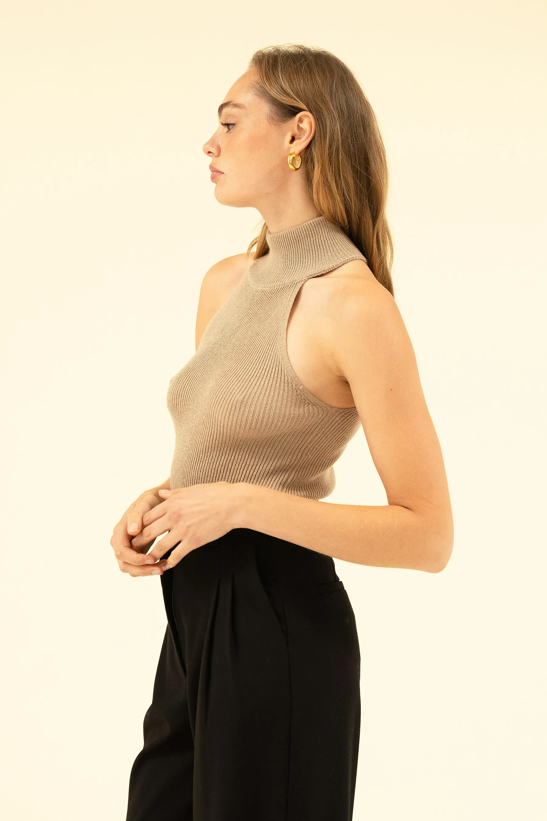 CAROLYN KNIT - CAMEL