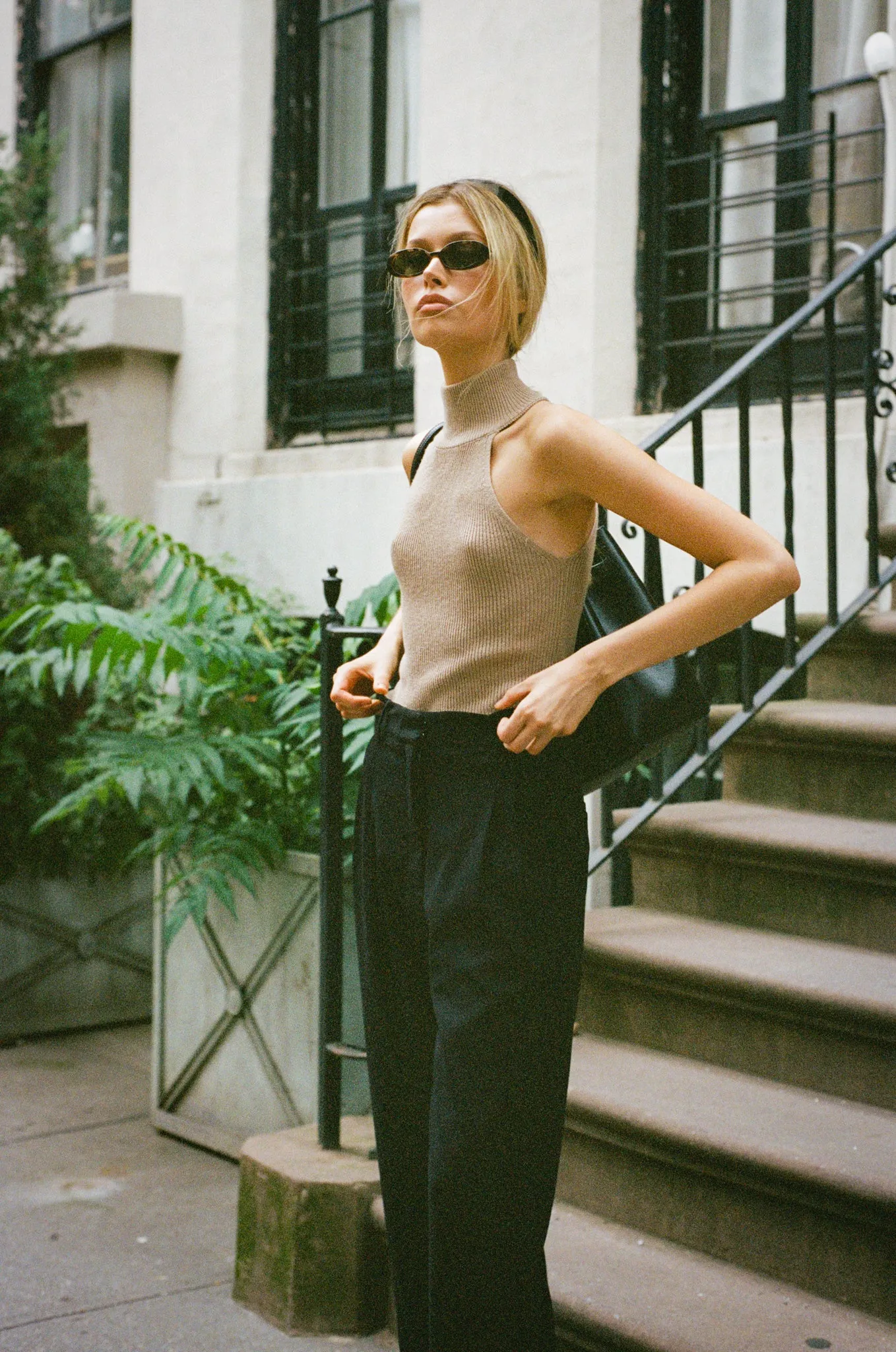CAROLYN KNIT - CAMEL