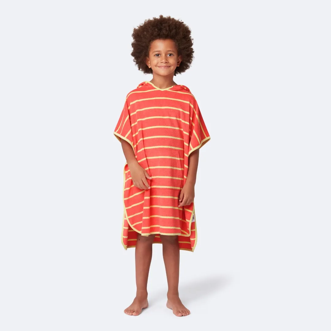 Coral & Lime Stripe