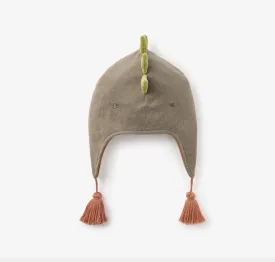 Dinosaur Aviator Knit Baby Hat
