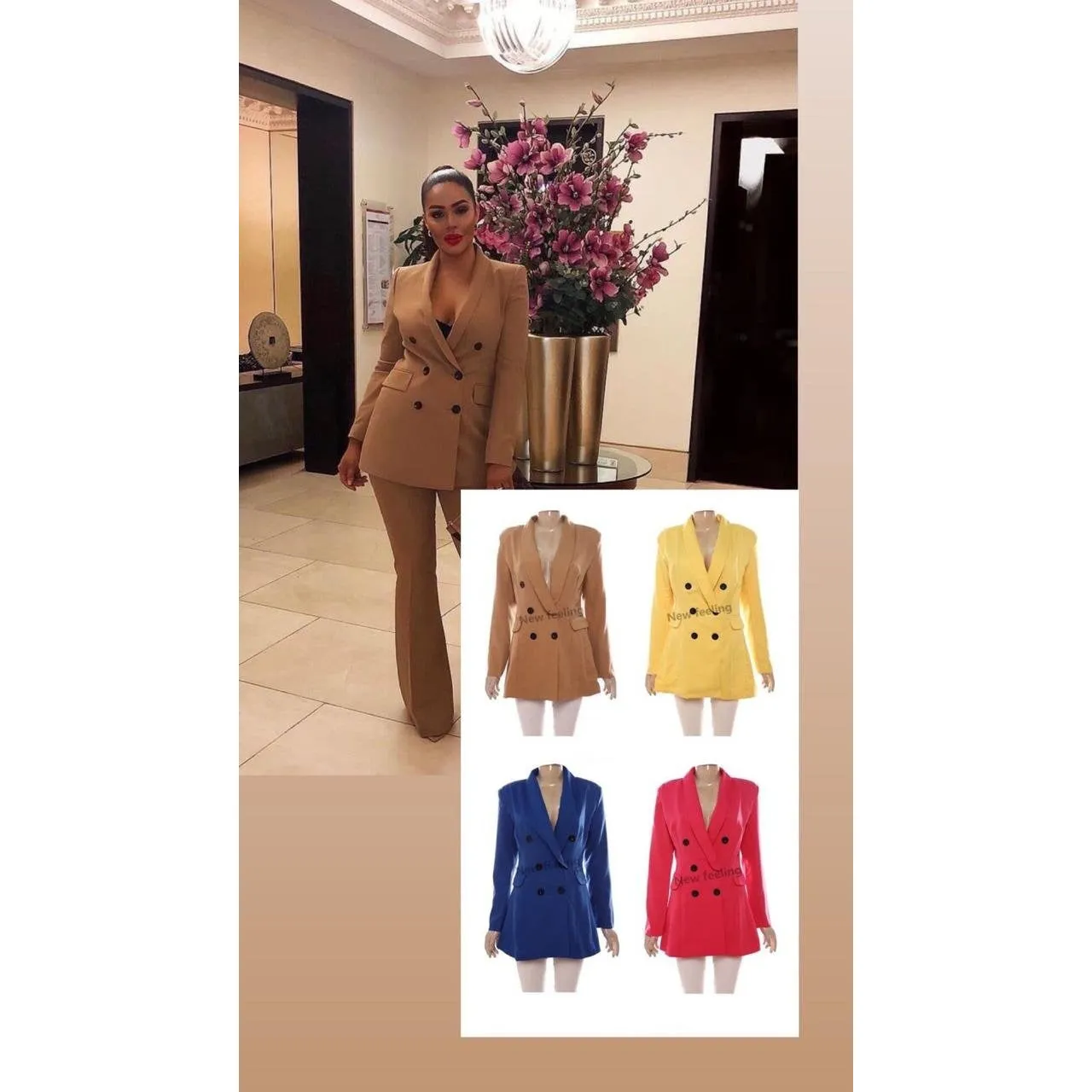 Double Breasted Blazer
