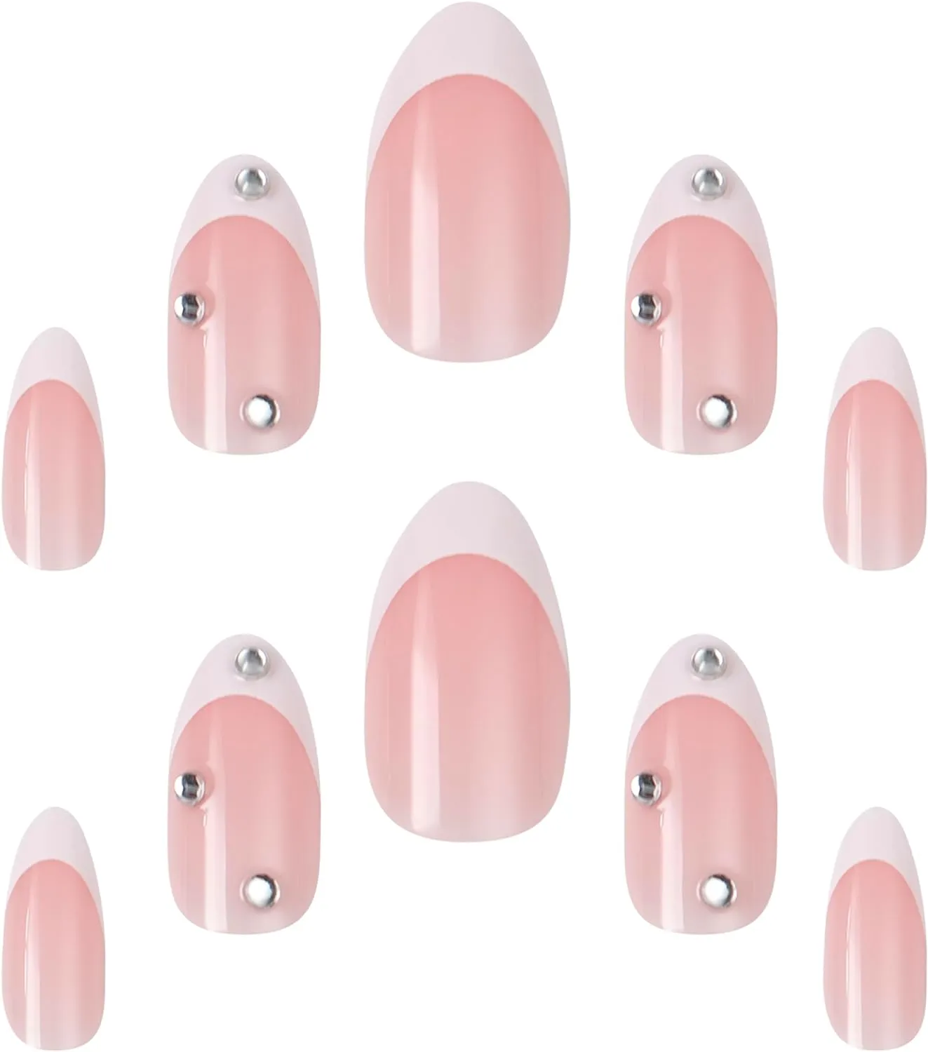 Elegant Touch French Nails No 128