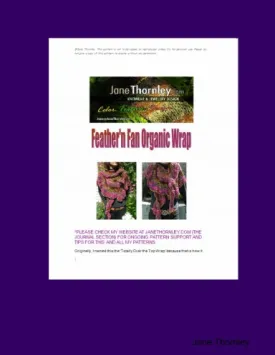 Feather 'n Fan Organic Wrap