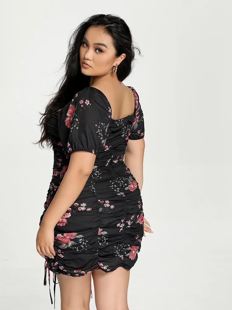 Floral Mini Dress