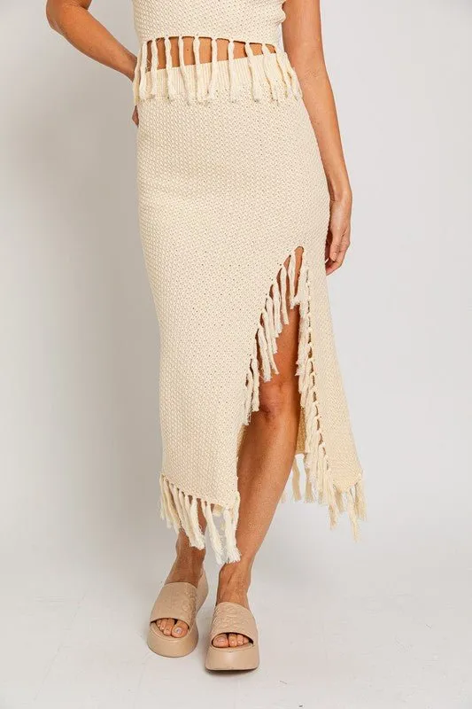 Fringe Crochet Skirt