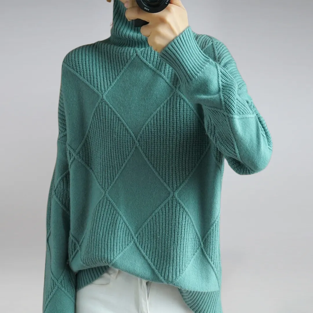 Hazel | Knitted Turtleneck Sweater