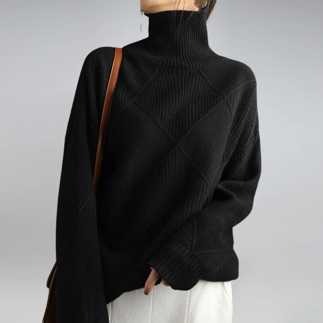 Hazel | Knitted Turtleneck Sweater