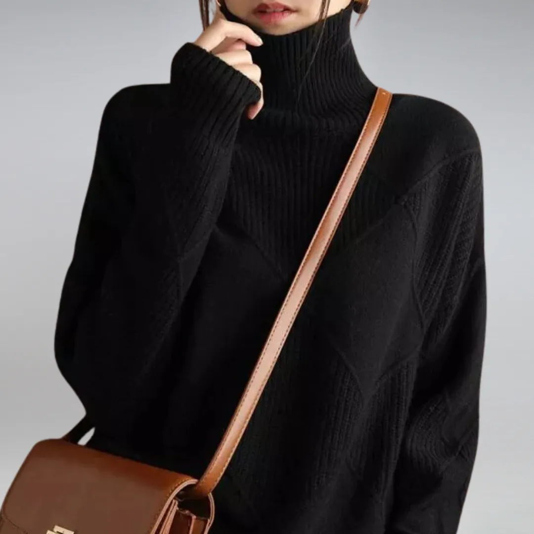 Hazel | Knitted Turtleneck Sweater