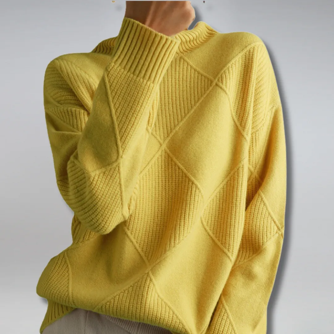 Hazel | Knitted Turtleneck Sweater