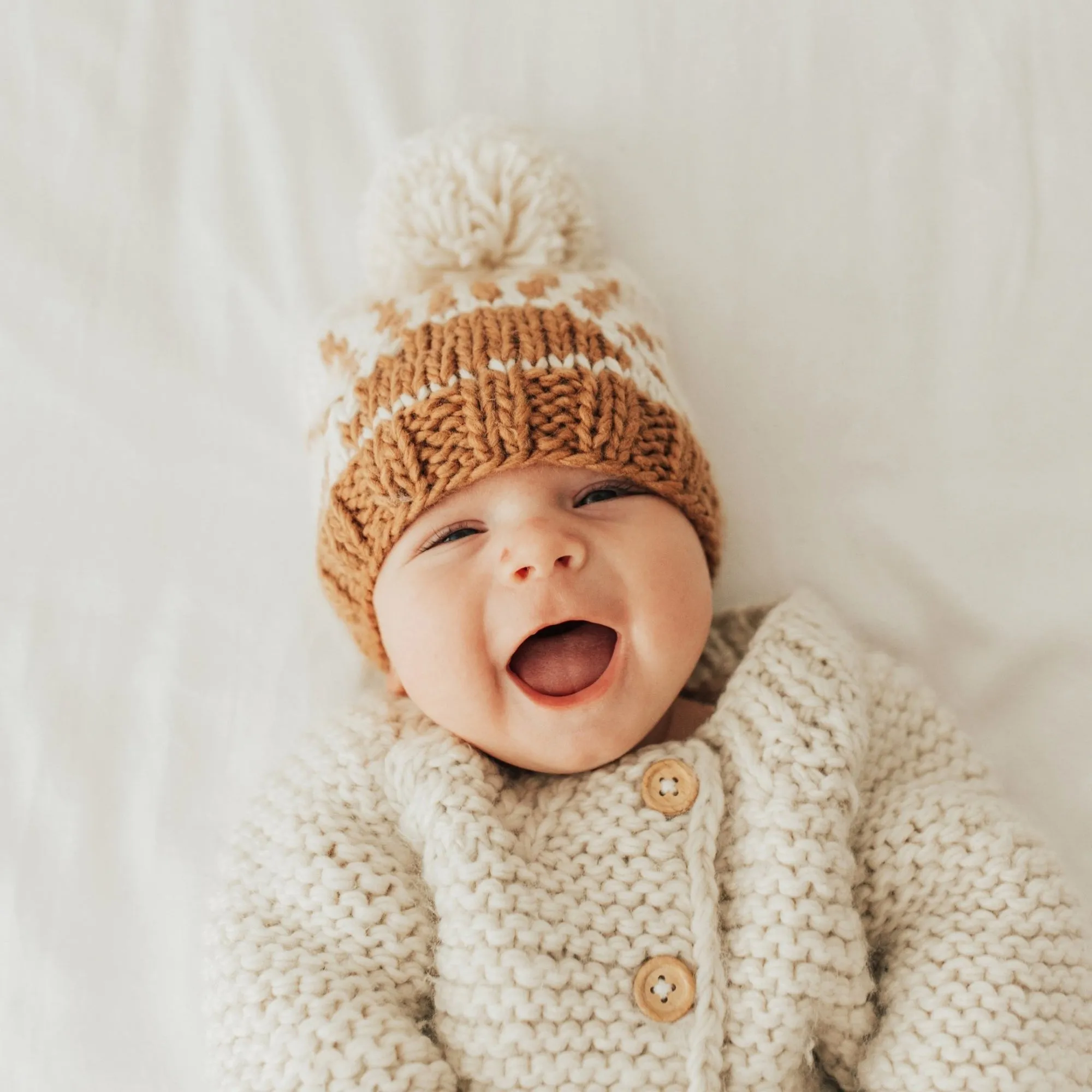Huggalugs Sunrise Beanie Hat