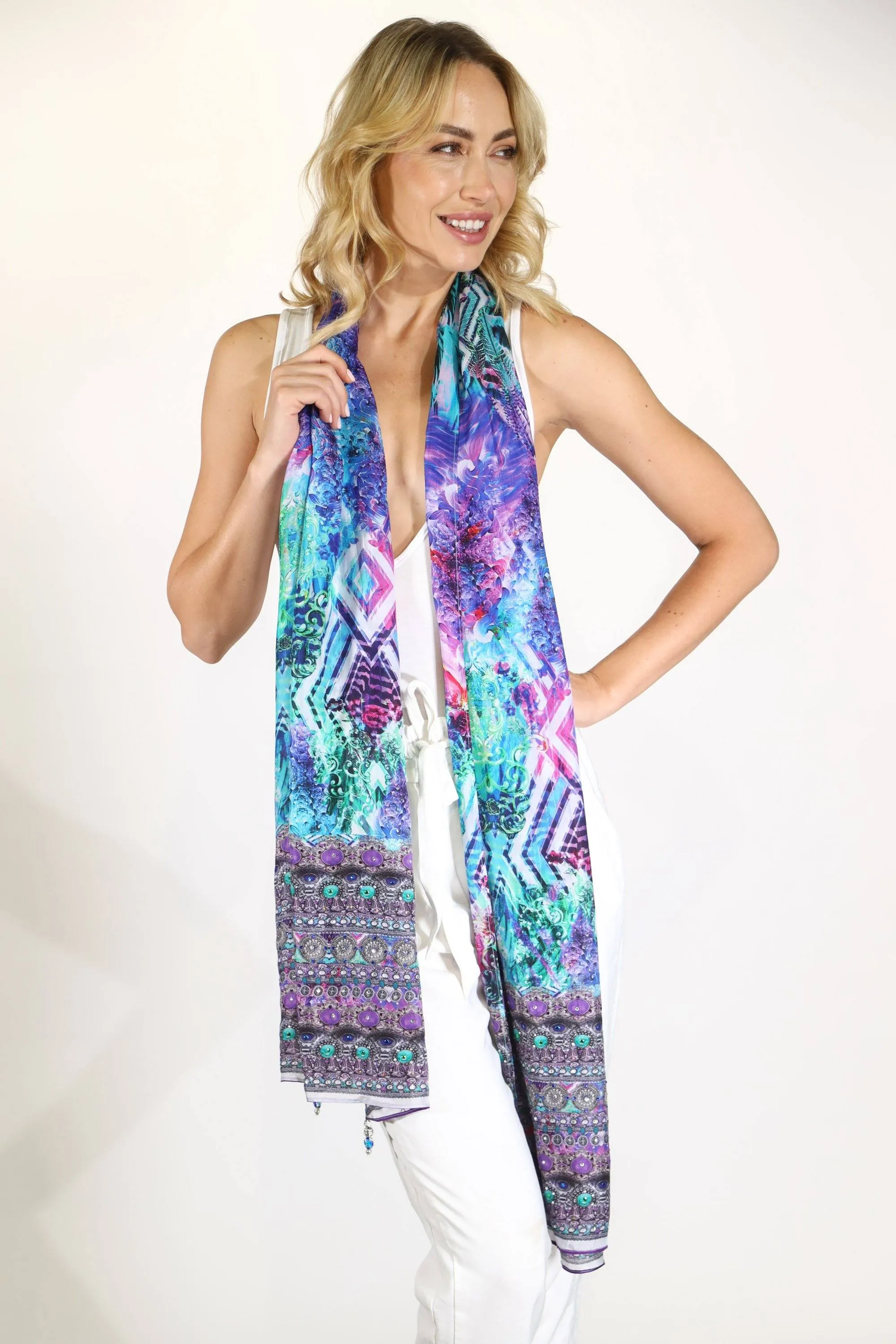 INDIGO SUMMER - SCARF