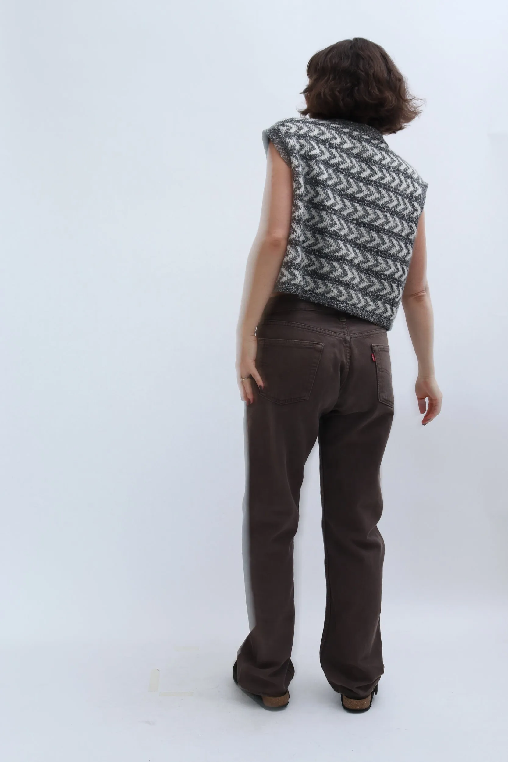 ITALIAN VINTAGE KNITTED SWEATER VEST