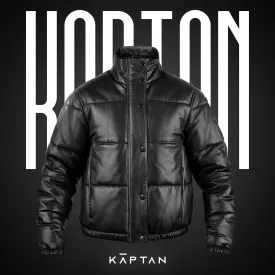 Jet Black Thermal Puffer