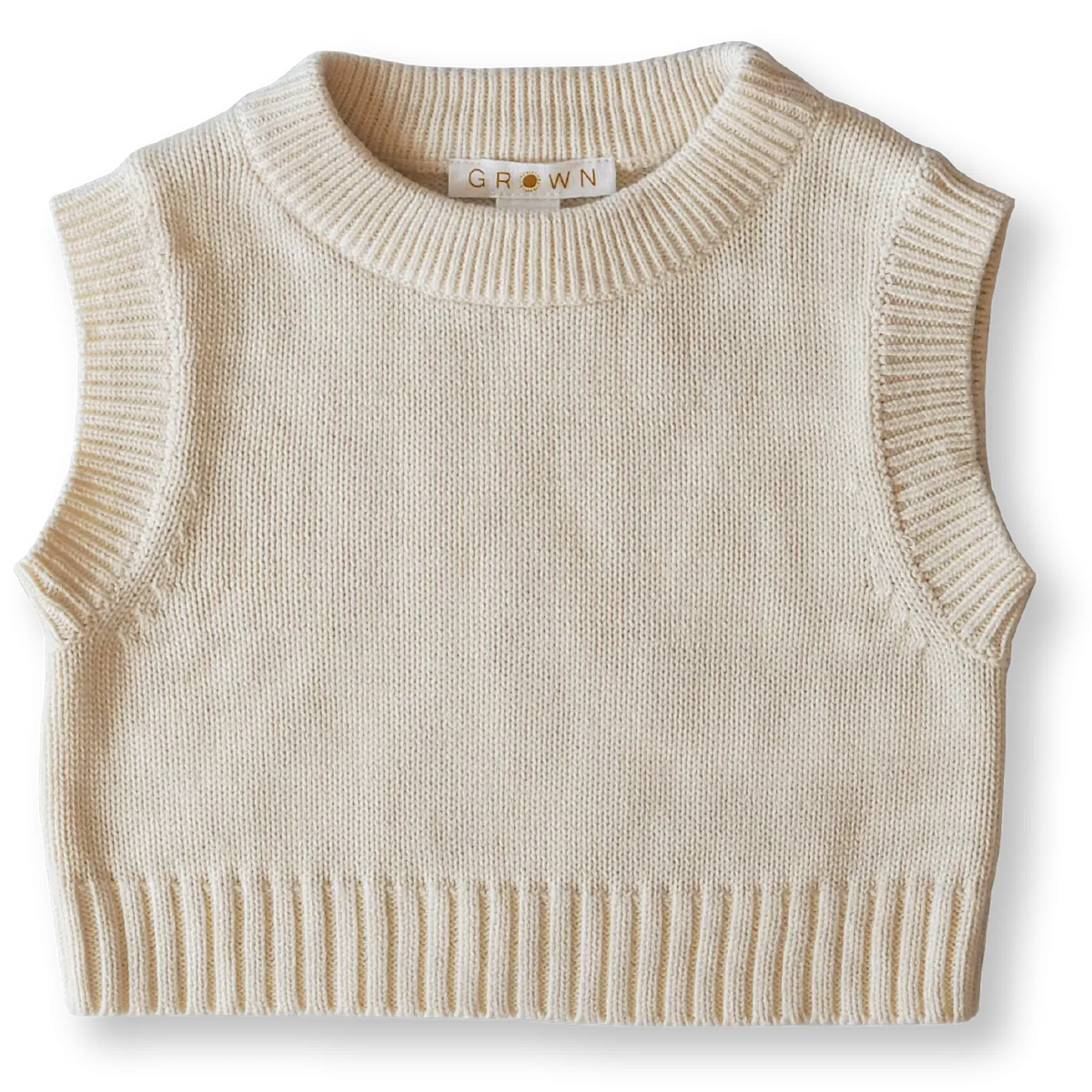 Knit Vest | Milk
