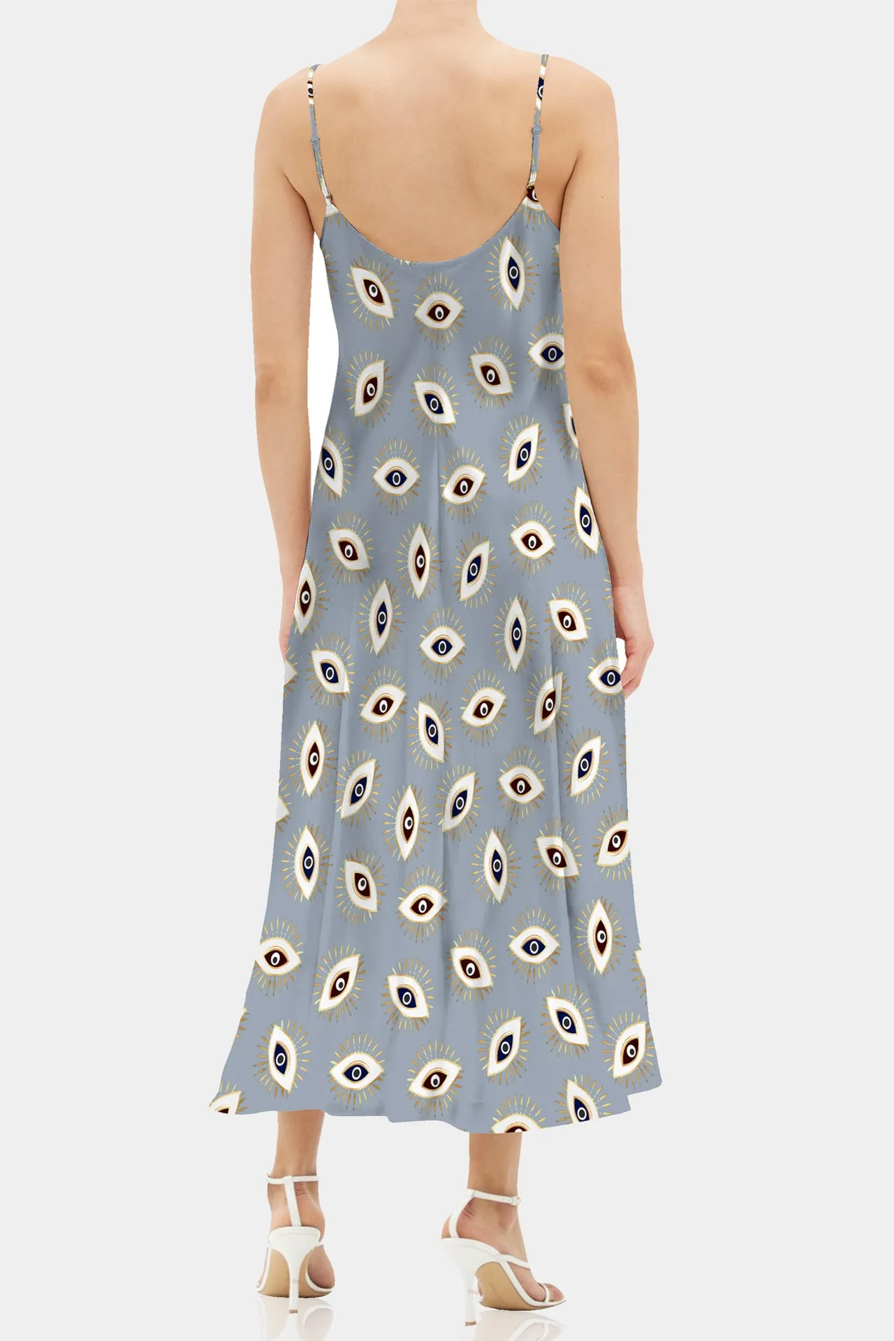 Light Grey Midi Dress