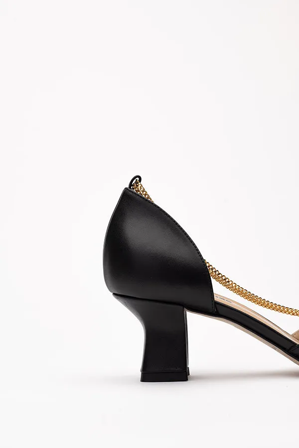 Linda Black D'orsay Shoes