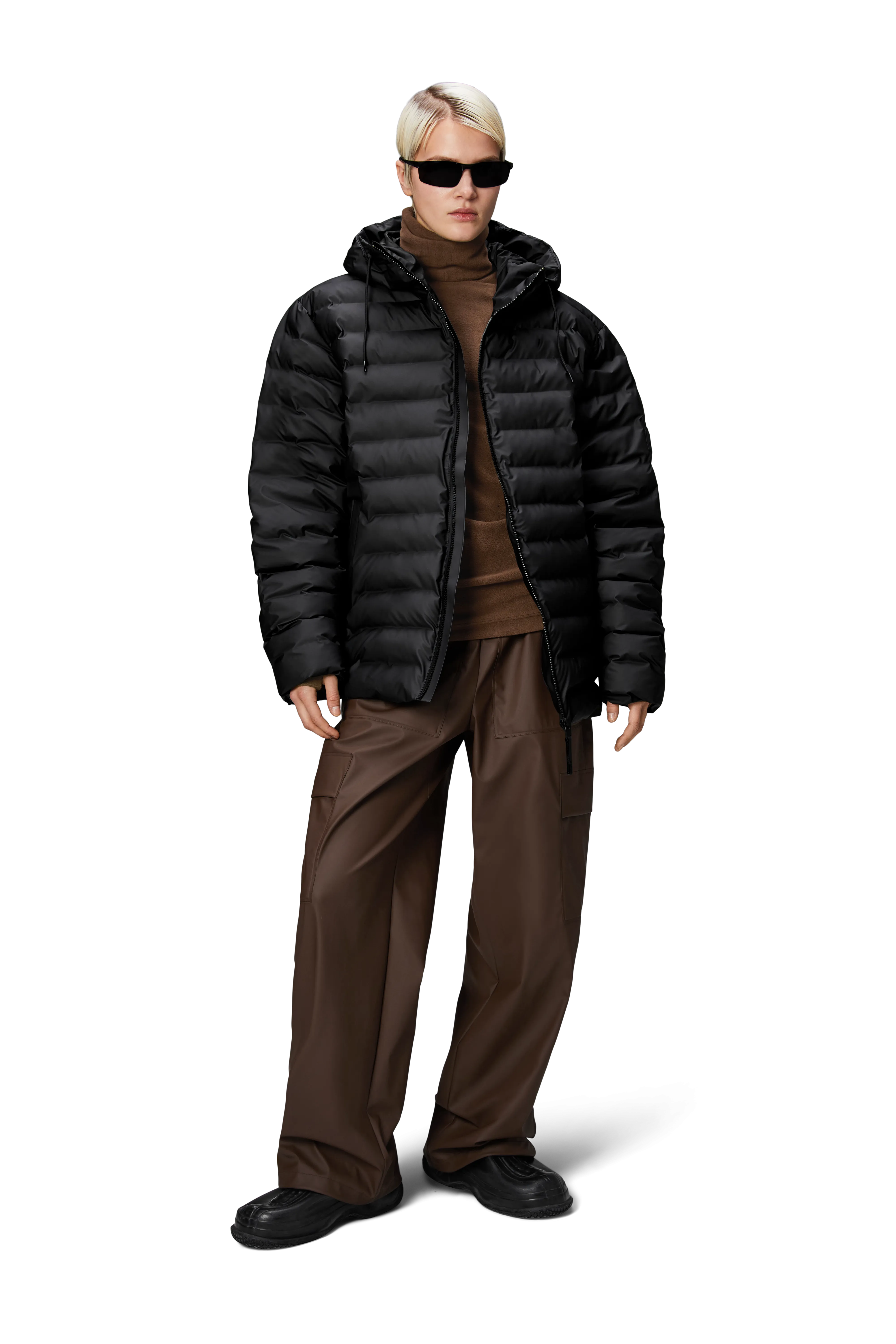 Lohja Puffer Jacket W3T2 - Black