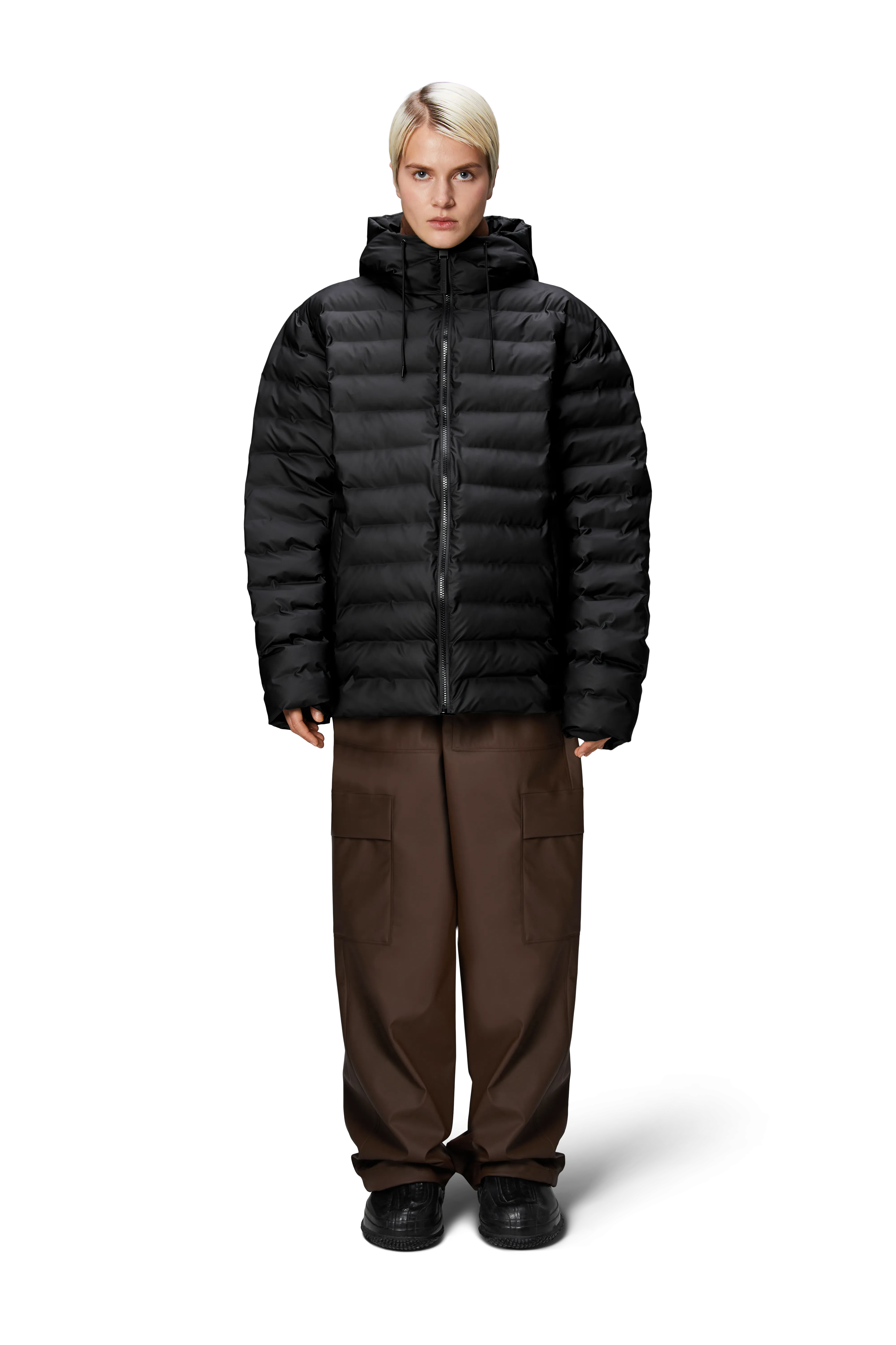 Lohja Puffer Jacket W3T2 - Black