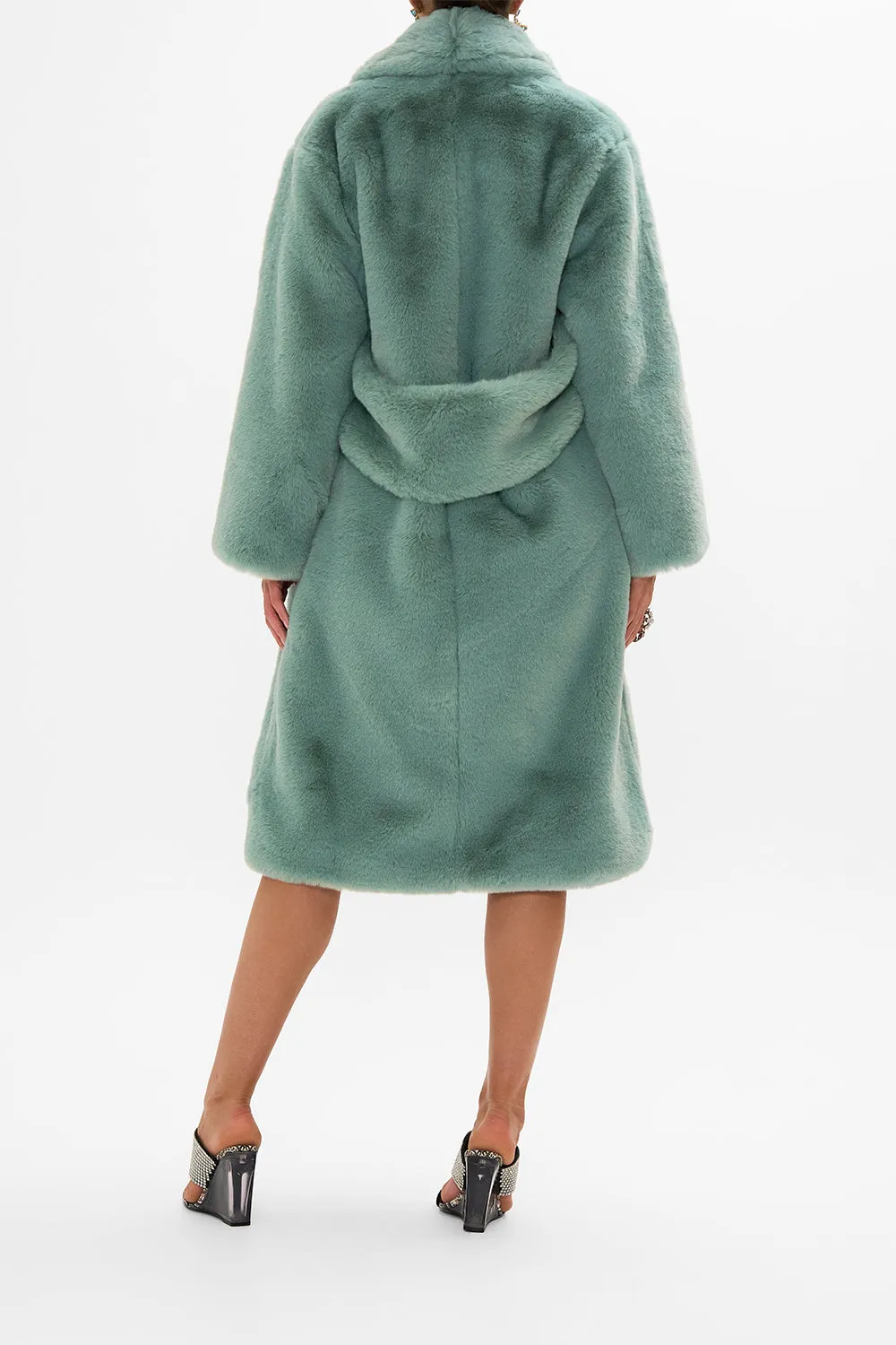 LONG TEDDY COAT DREAMING IN DUTCH