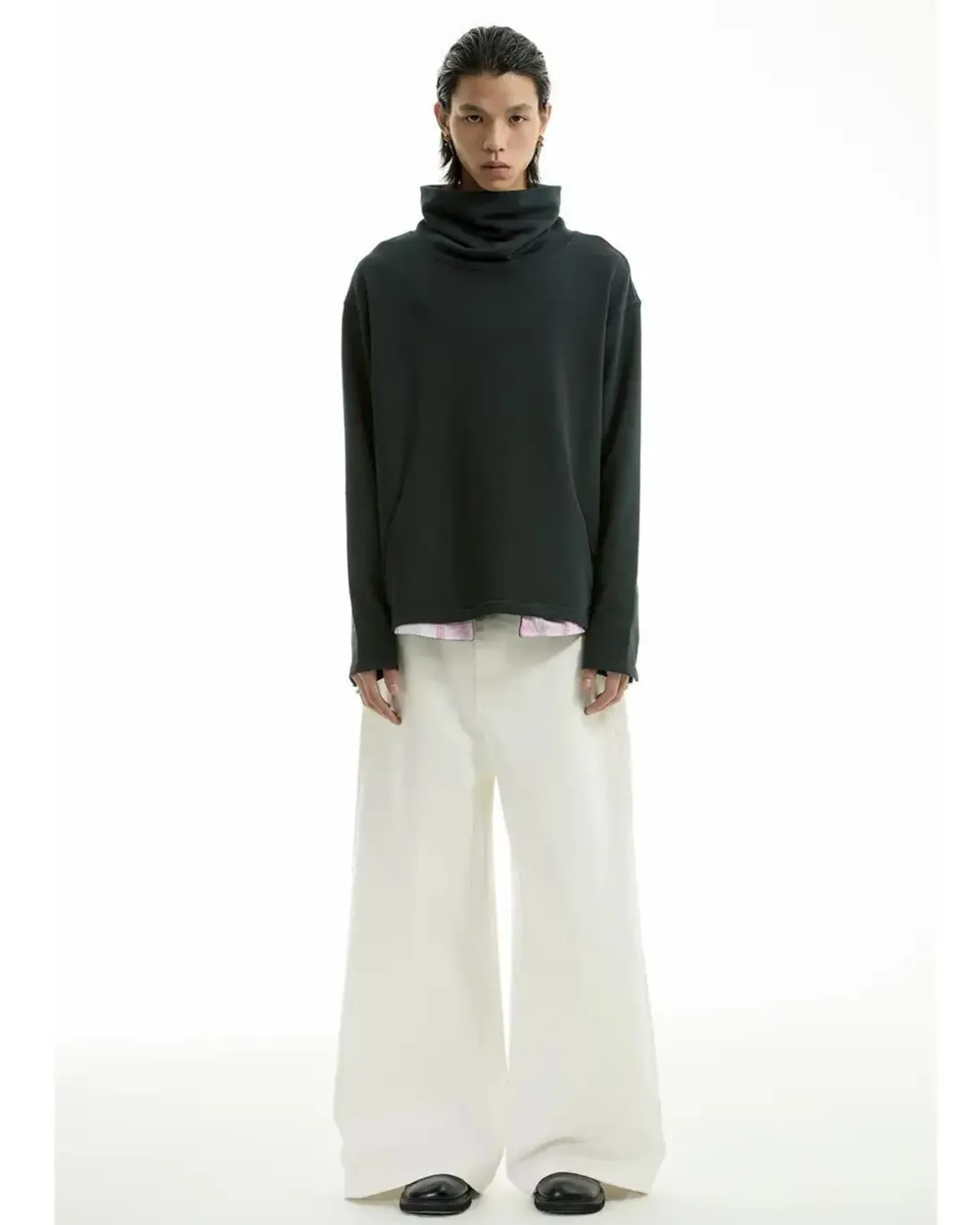 Loose Neck Versatile Mockneck