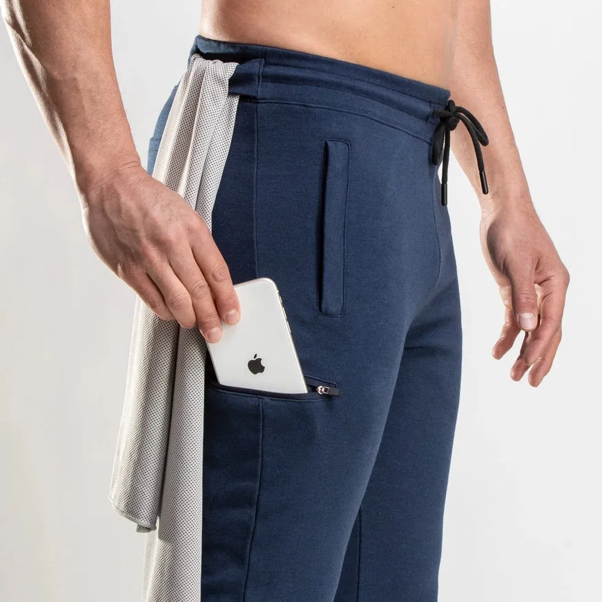 Men’S Zintex Slim Fit Joggers - Midnight