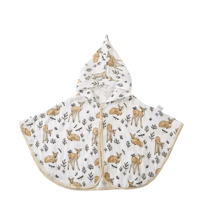 Muslin Baby Hooded Beach Towel