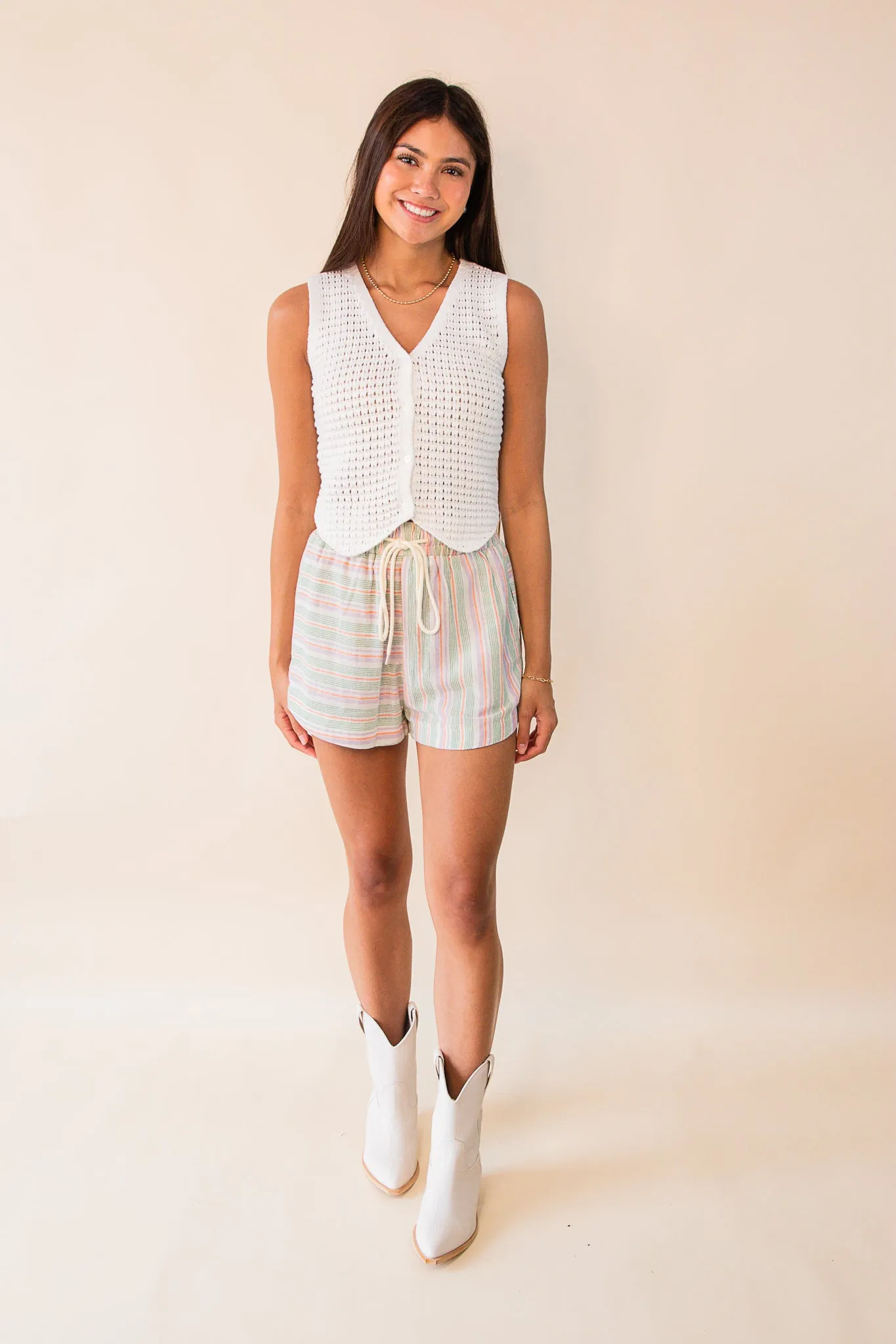 Nova Button Front Sweater Vest