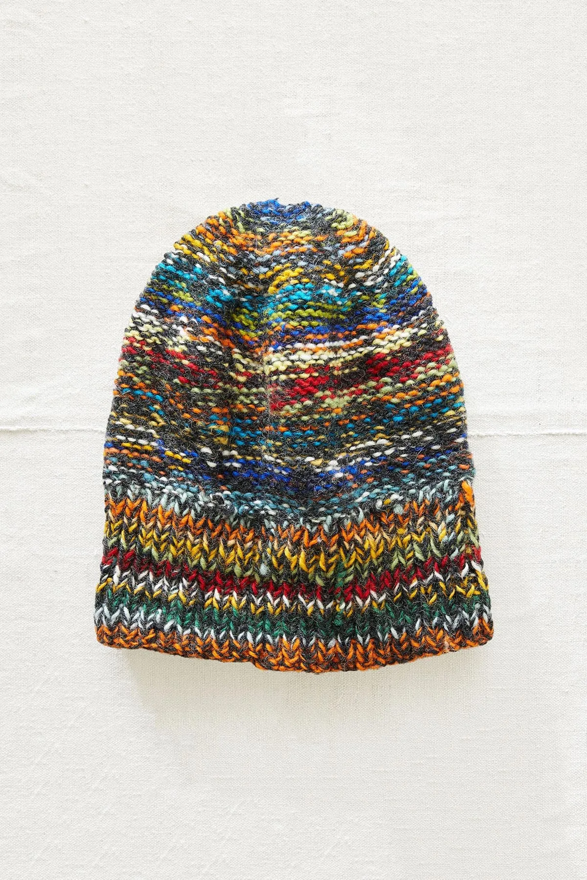 Pranit Unisex Reversible Beanie Hat Repurposed Wool