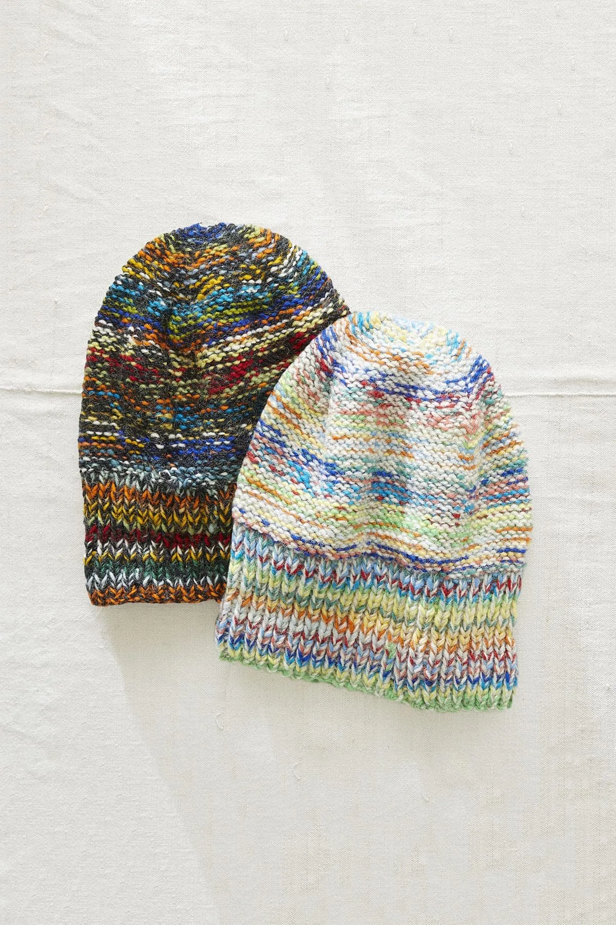 Pranit Unisex Reversible Beanie Hat Repurposed Wool
