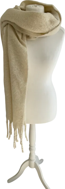 Primark Cream Chunky Scarf One Size