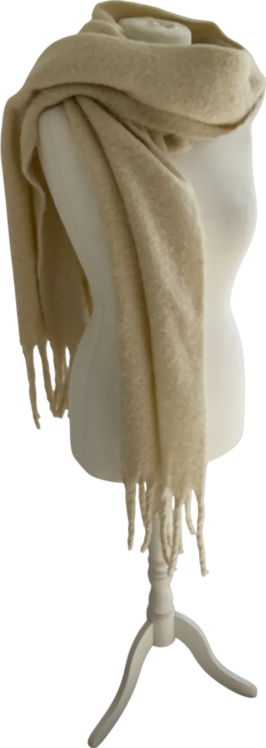 Primark Cream Chunky Scarf One Size