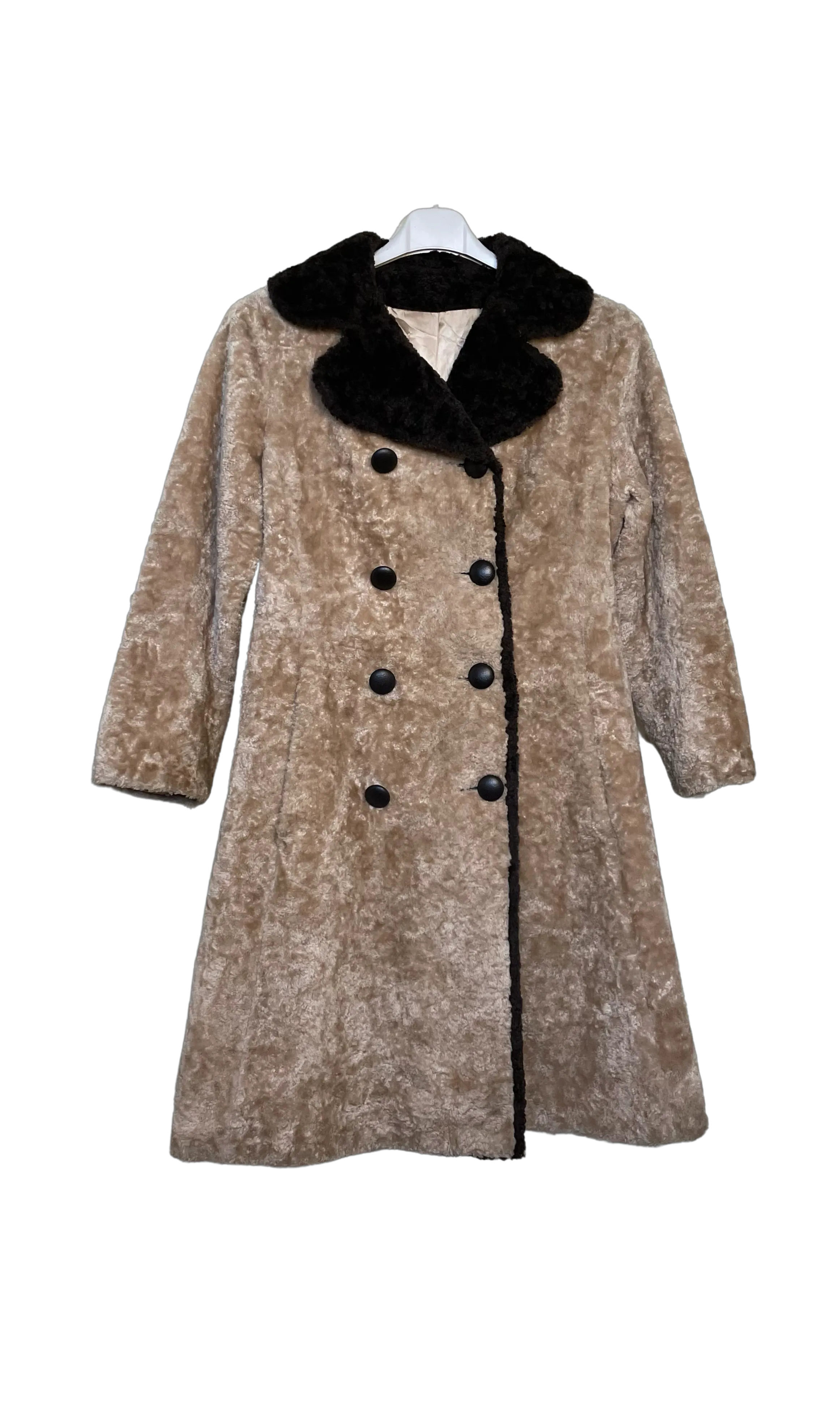 RENT Vintage French Couture Teddy Coat