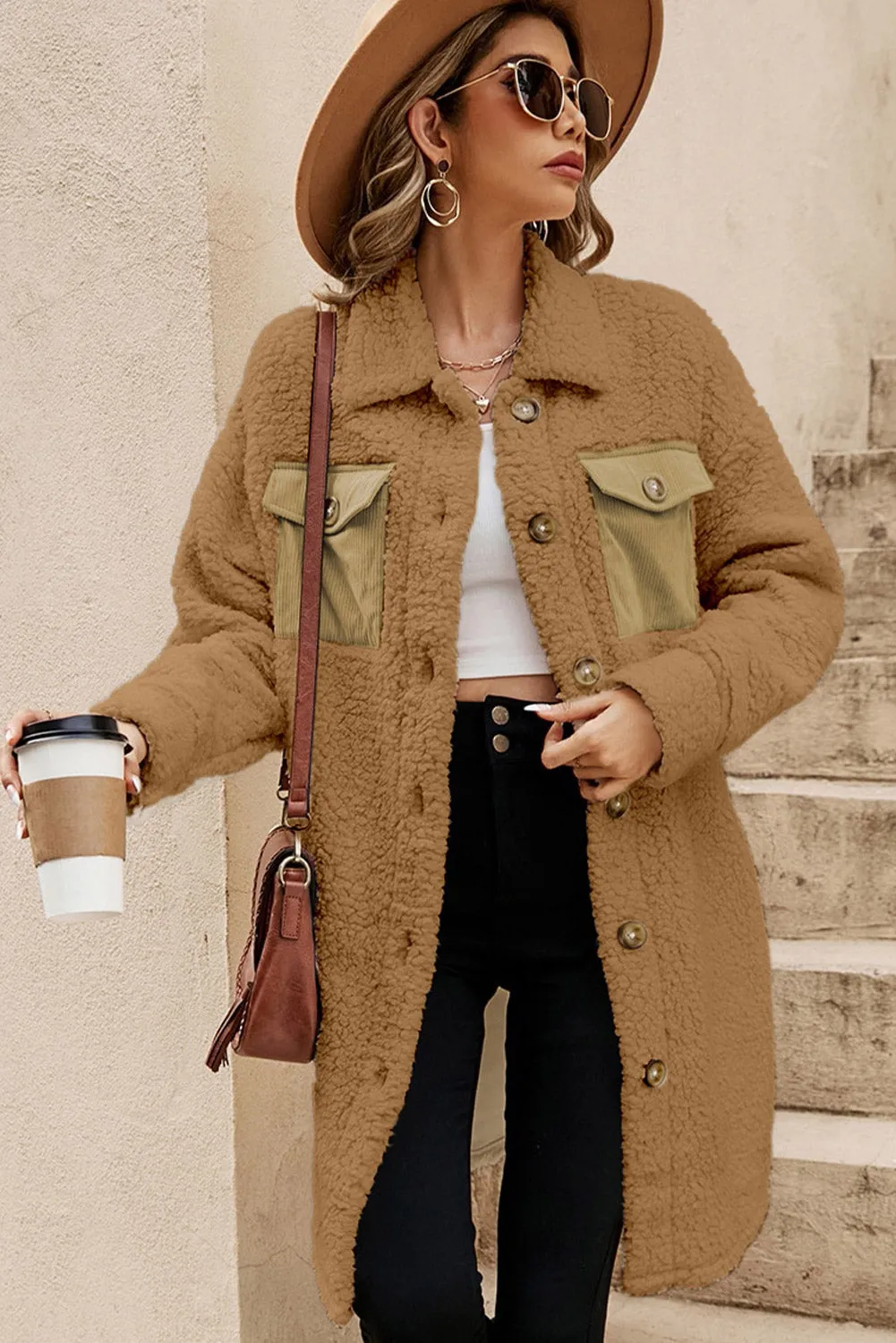 Sahara Luxe Teddy Coat