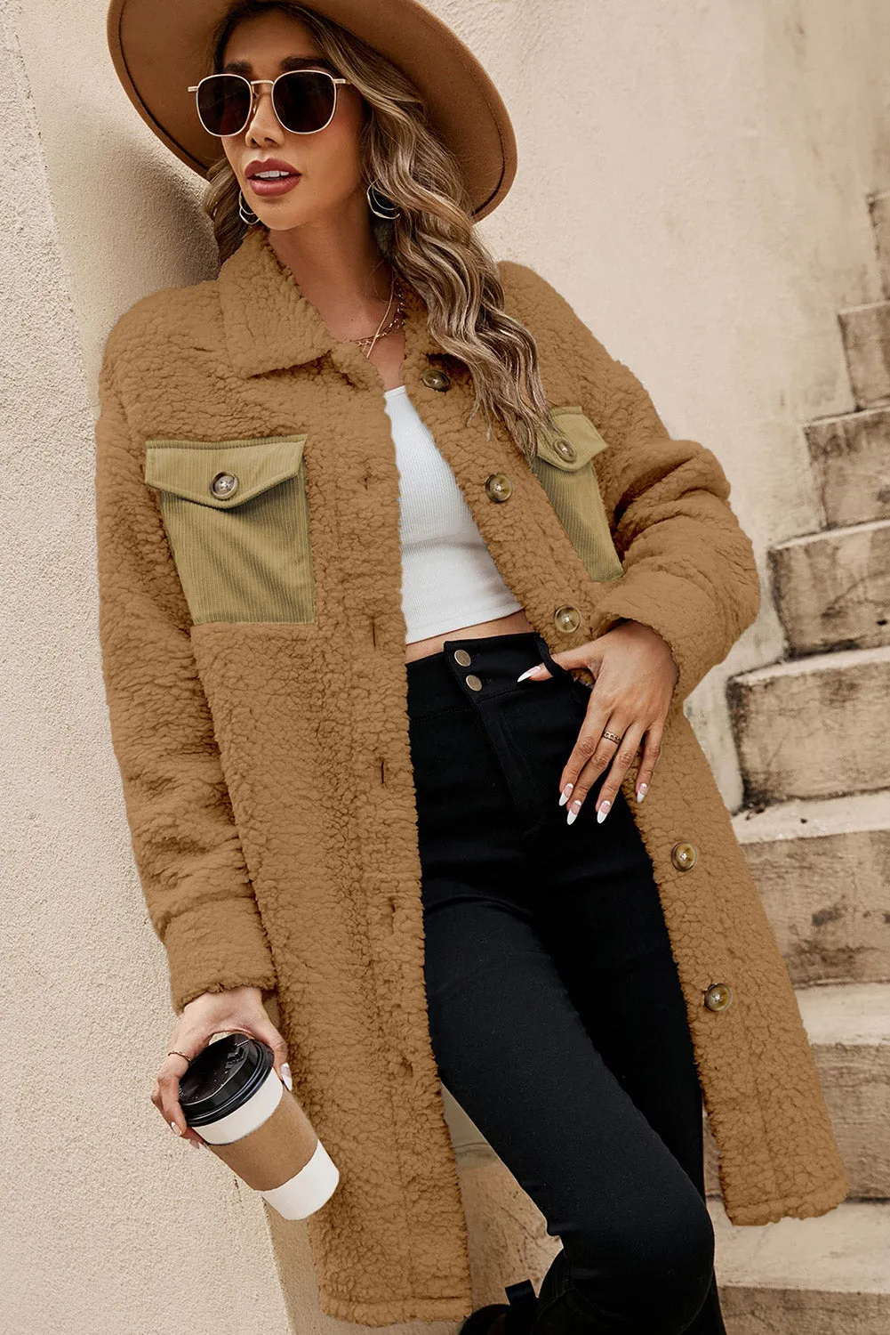 Sahara Luxe Teddy Coat