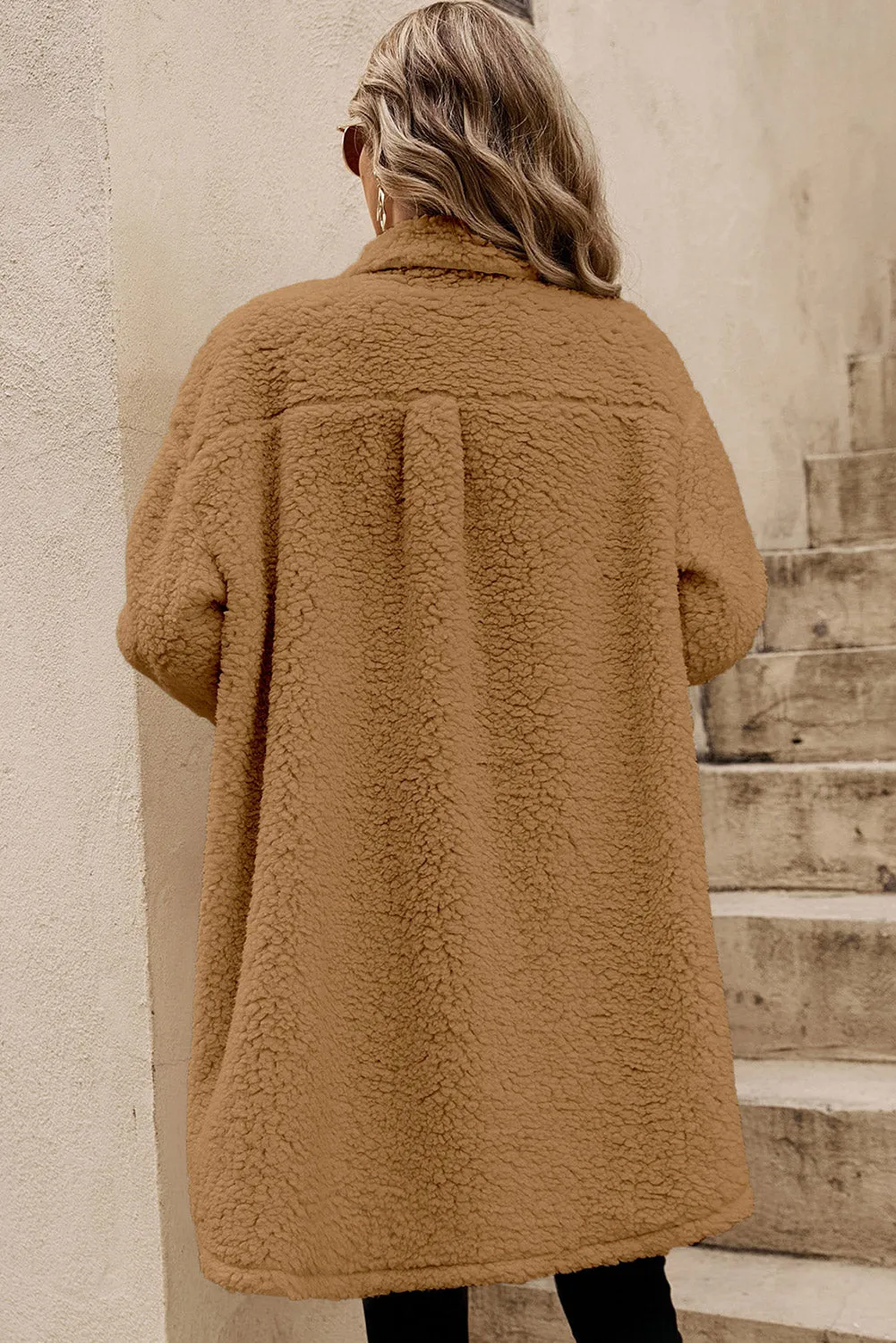 Sahara Luxe Teddy Coat