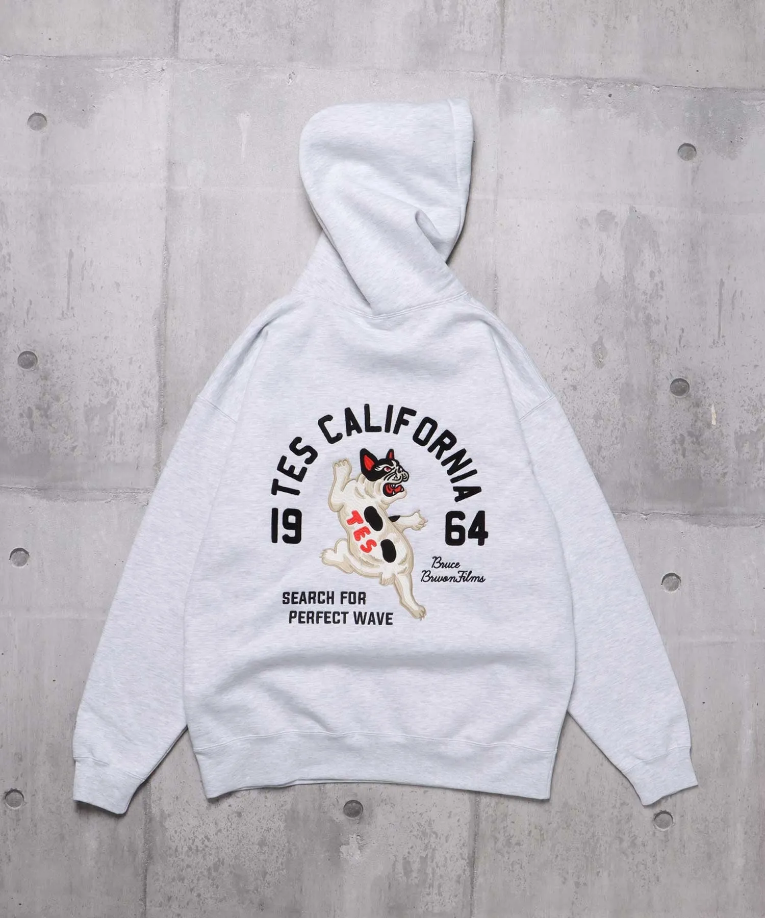 TES RUDE BUHI EMB BIG SWEAT PARKA / スウェットパーカー