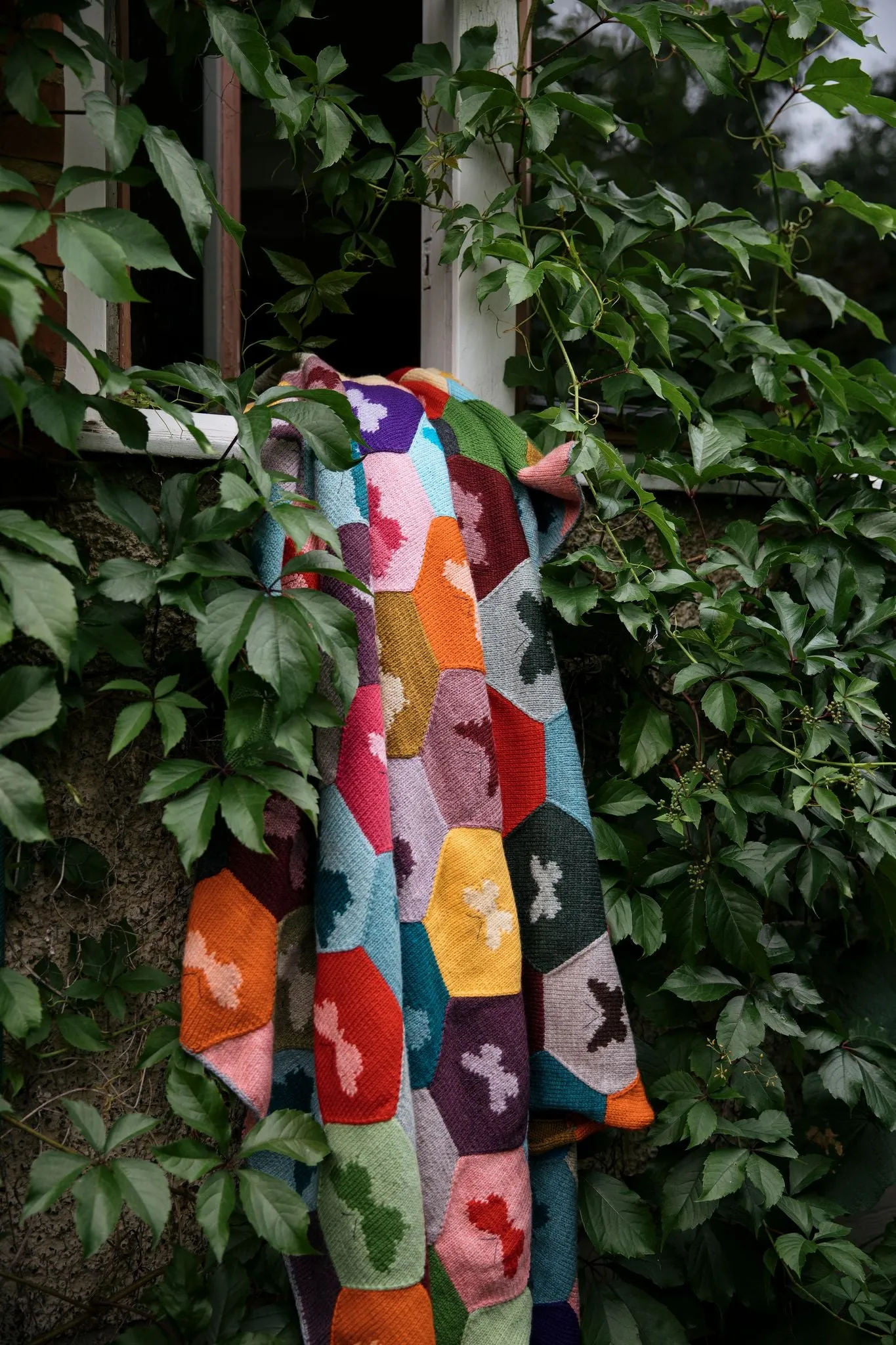 The Knitted Fabric: Colourwork Projects For You And Your Home by Dee Hardwicke