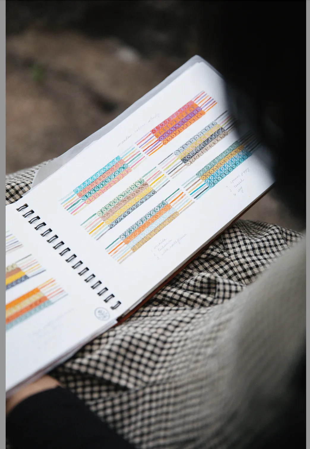 The Knitted Fabric: Colourwork Projects For You And Your Home by Dee Hardwicke