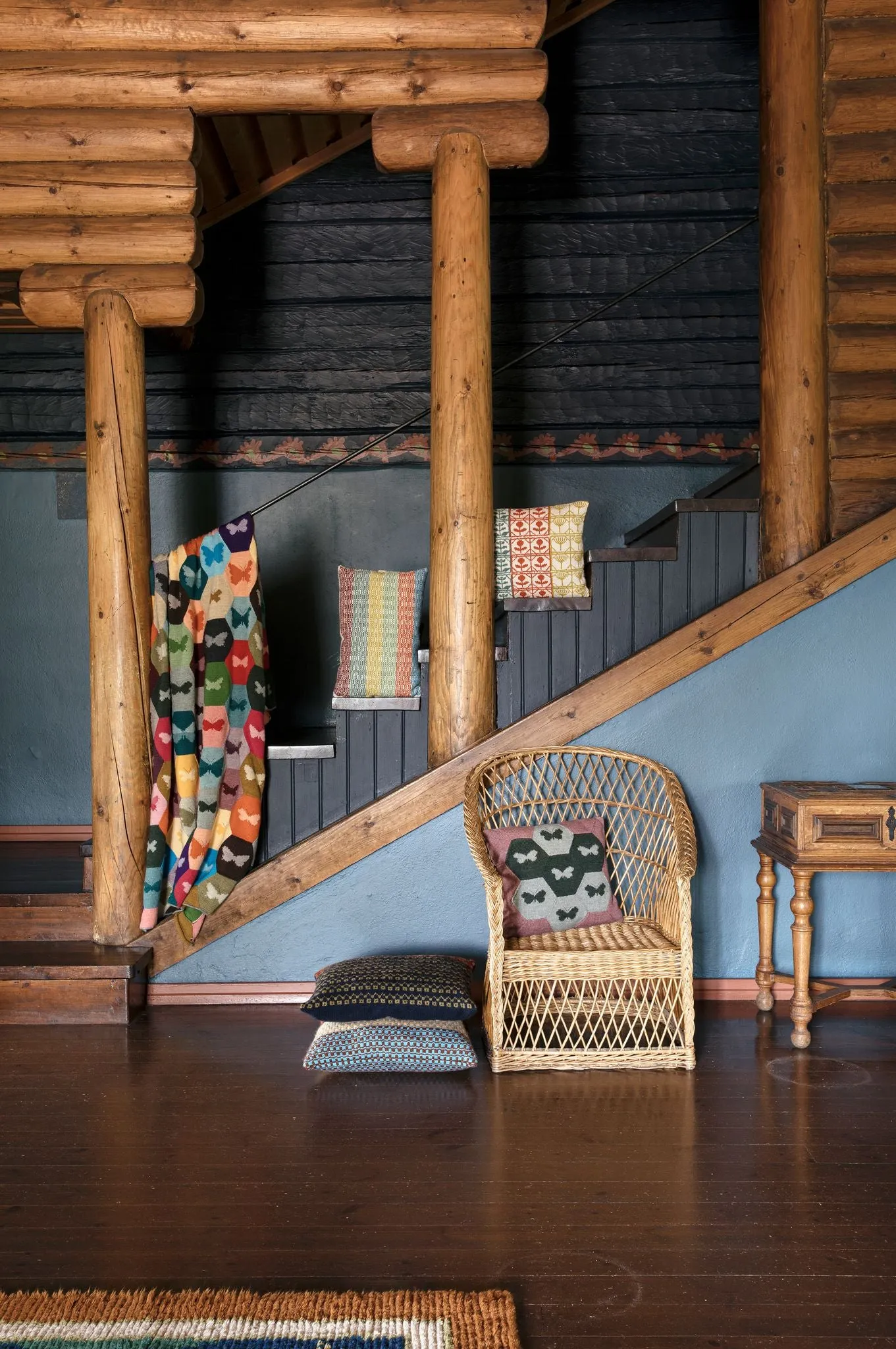 The Knitted Fabric: Colourwork Projects For You And Your Home by Dee Hardwicke