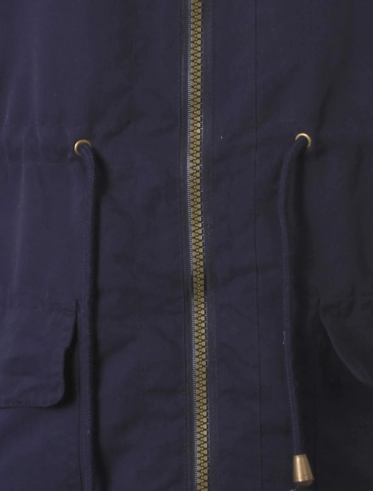 Tokyo Laundry Perla navy blue parka jacket