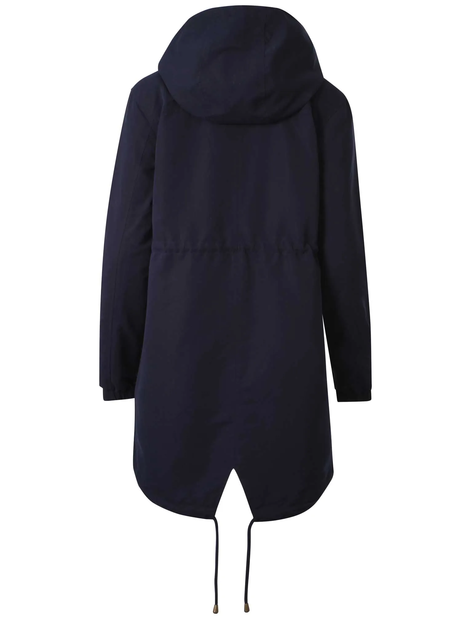 Tokyo Laundry Perla navy blue parka jacket