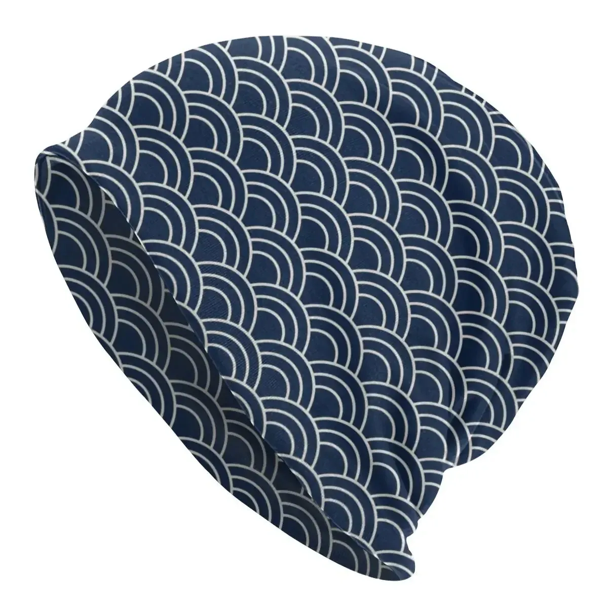 Unisex The Great Wave Off Kanagawa Beanie – Japanese Ukiyo-e Knit Cap for Casual Street Style