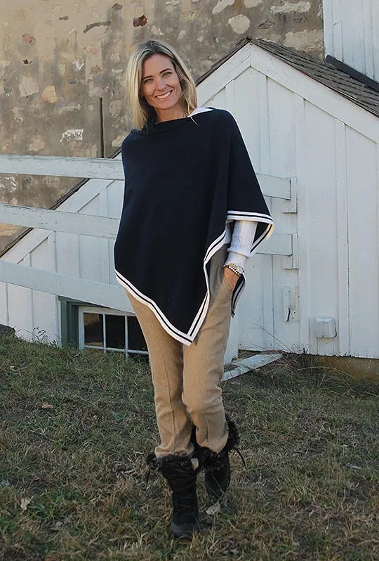 Villa Cashmere Poncho